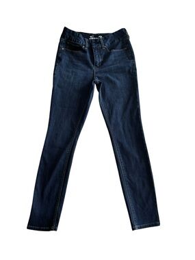 Seven7 Dark Blue Skinny Jeans - Sleek Fit